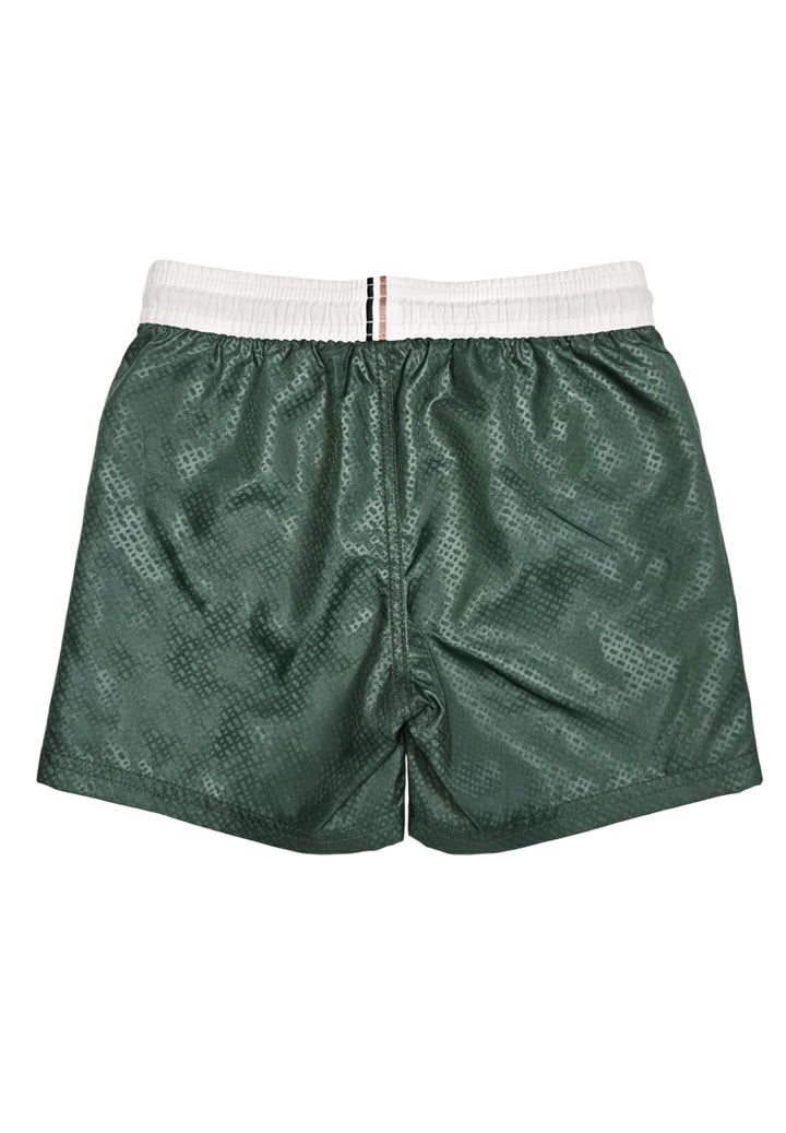 Green costume for a child