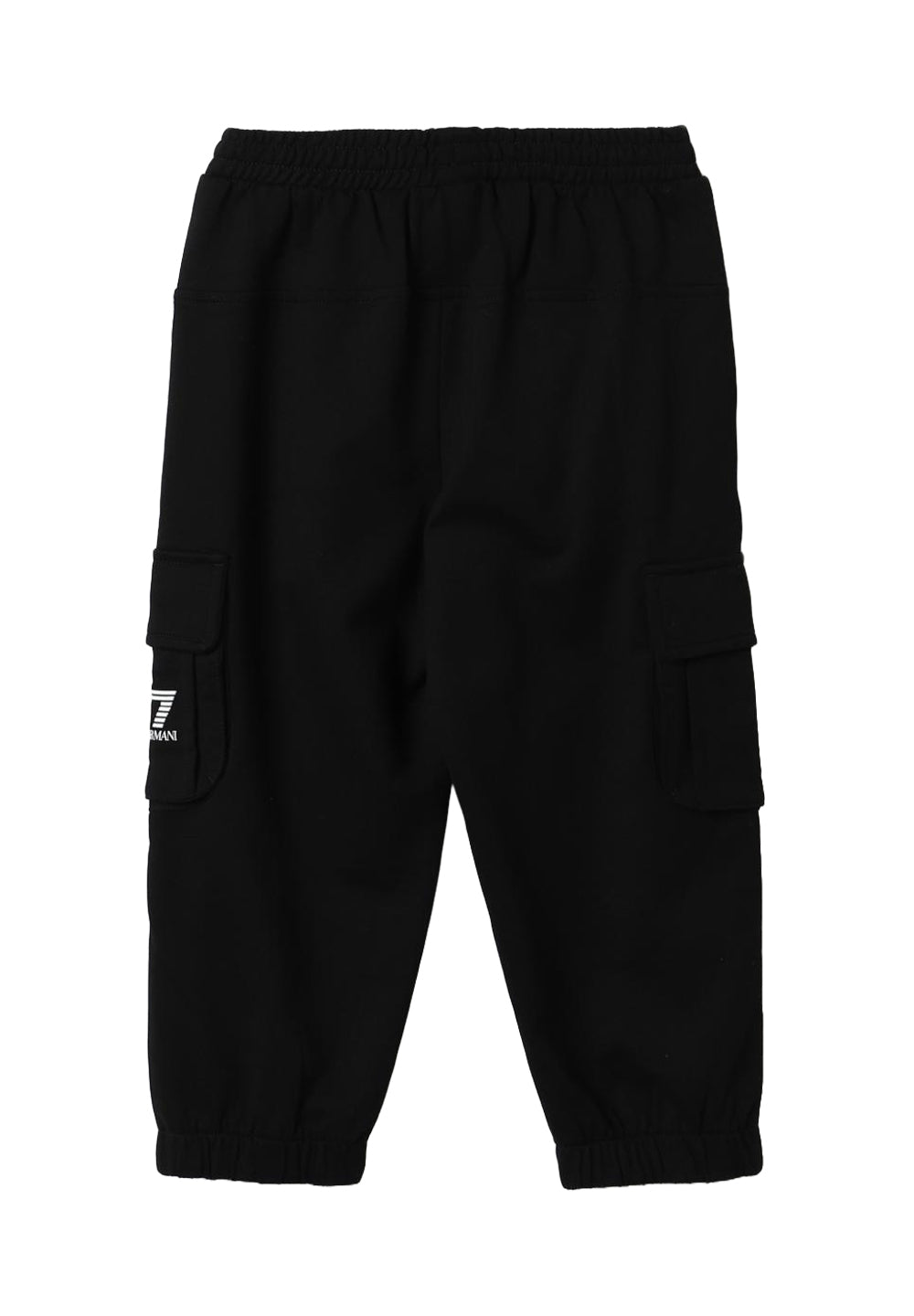 Pantalón de felpa negro para niño