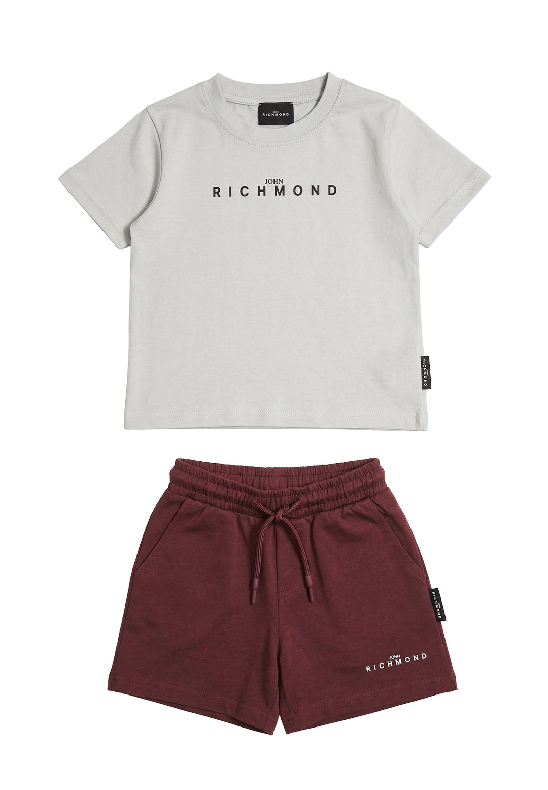 Grau-kakaofarbenes Baby-Outfit