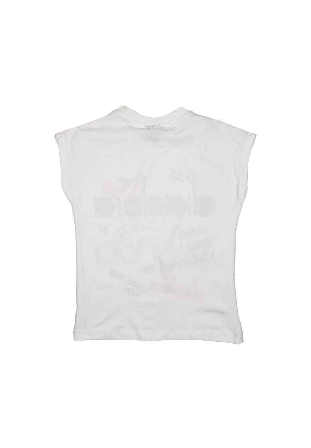 T-shirt blanc pour fille