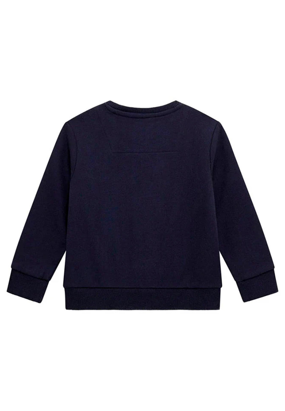 Sweat-shirt bleu à col rond pour enfant
