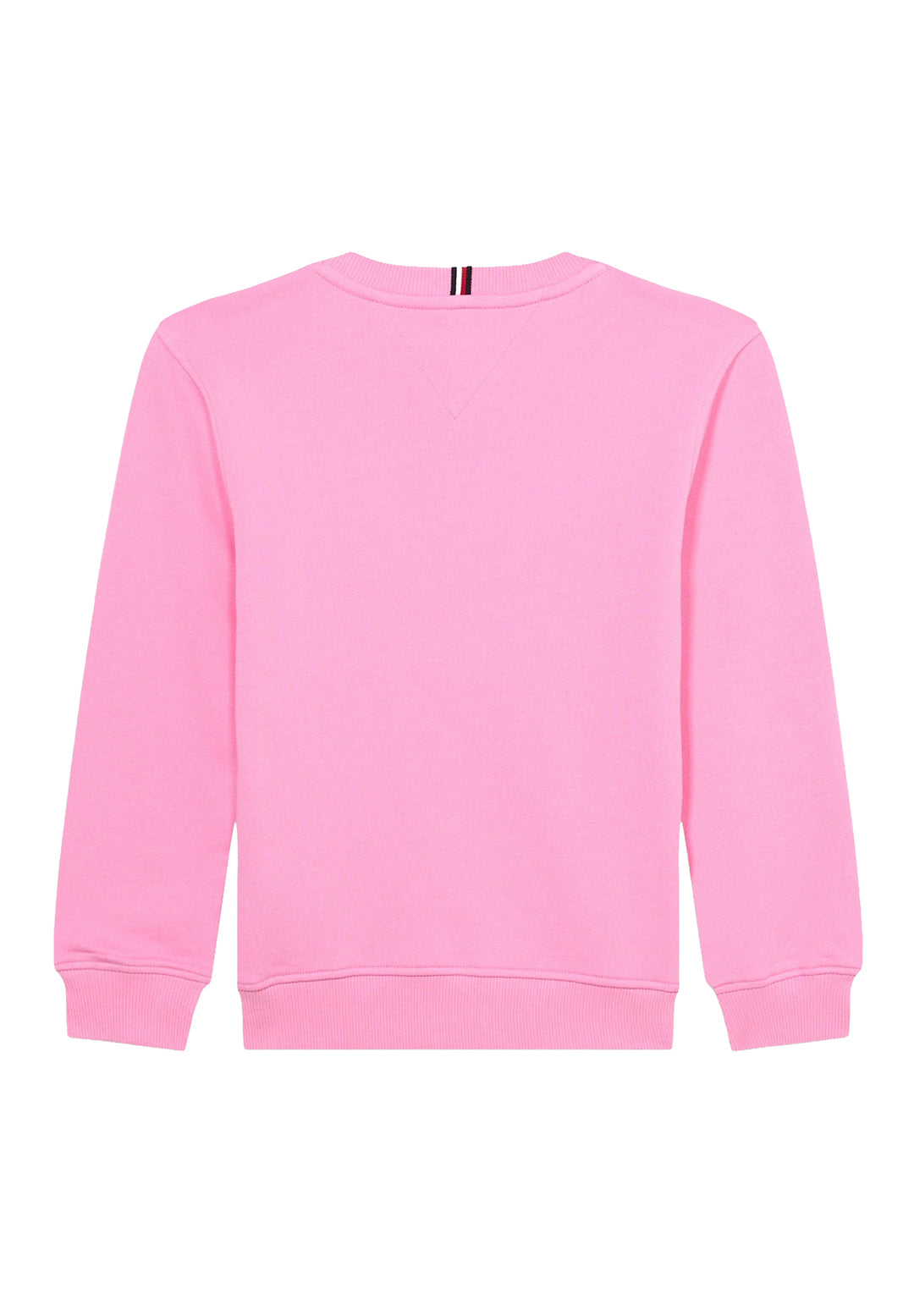 Rosa Sweatshirt mit Rundhalsausschnitt für Mädchen