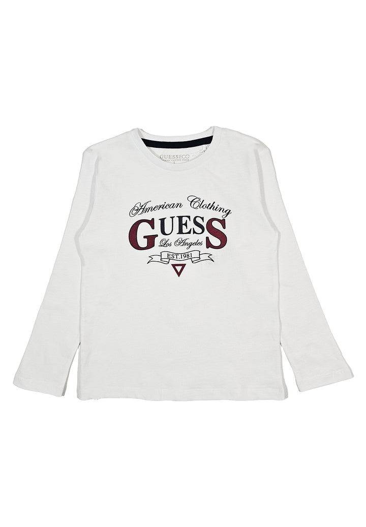 Weißes T-Shirt für Jungen