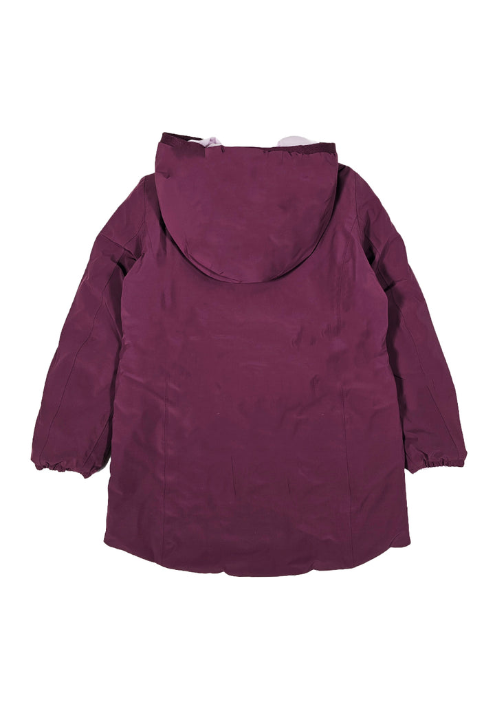veste réversible rose-violette pour filles