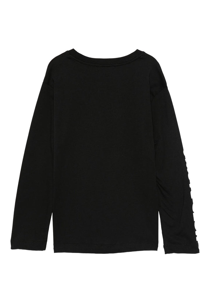 Camiseta negra para niña