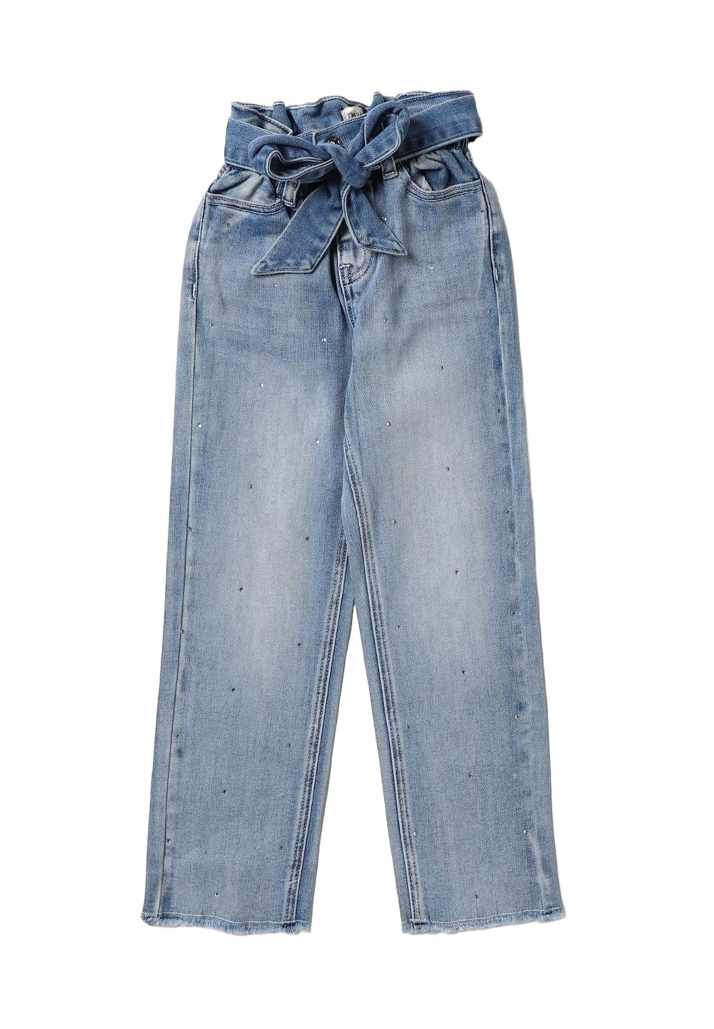 Blue denim jeans for girls