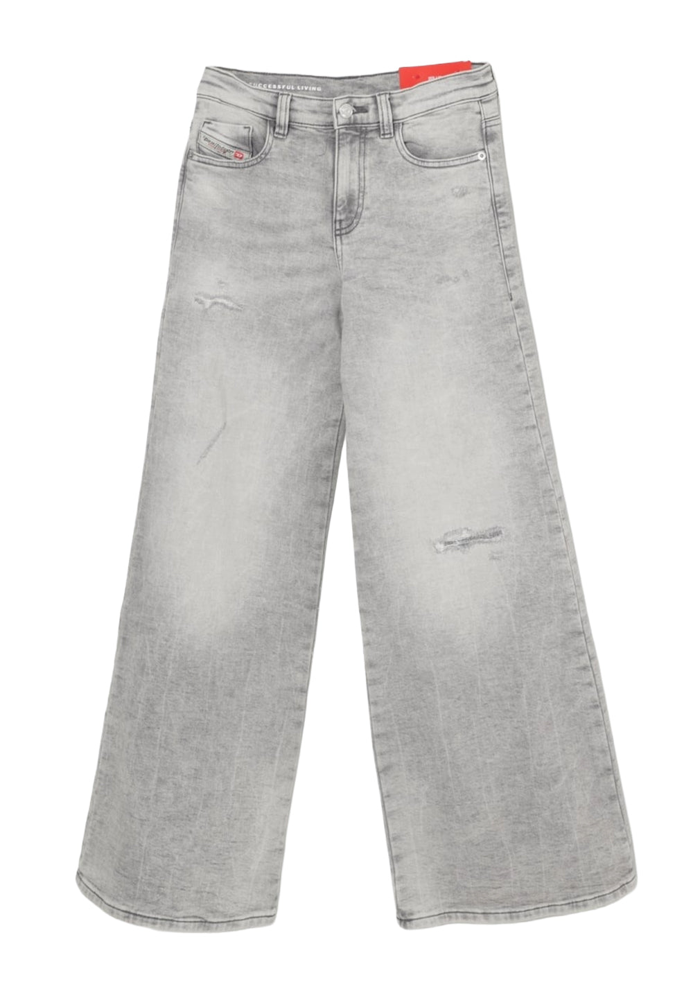 Graue Jeans für Mädchen