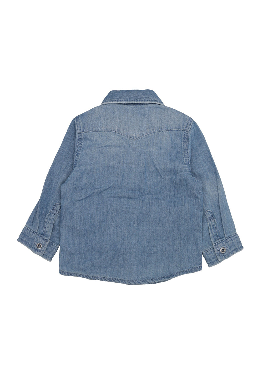 Denim blue shirt for baby
