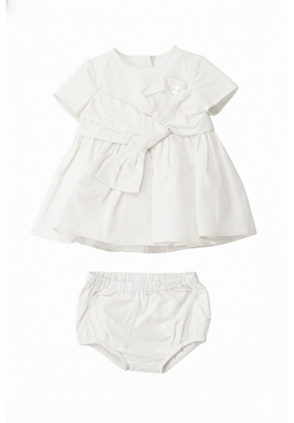 White dress for baby girl