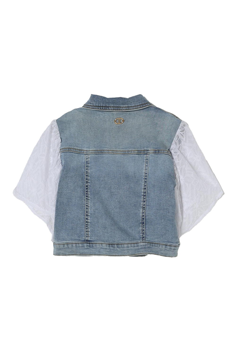 Girls' blue denim jacket