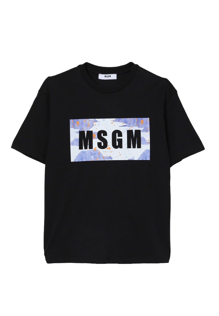 Black t-shirt for boys