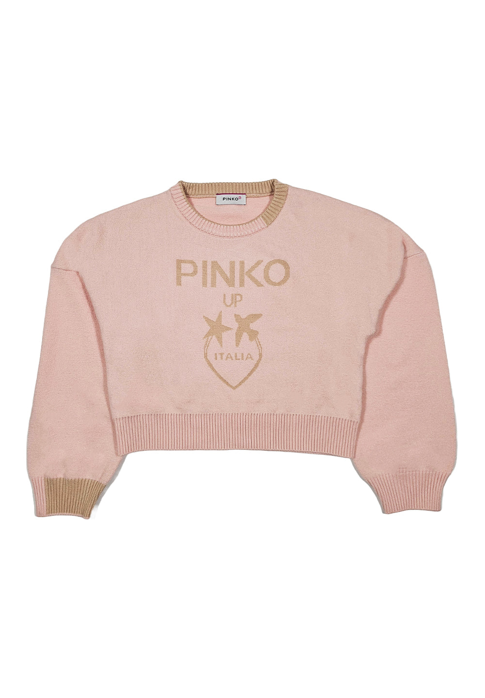 Pink sweater for baby girl