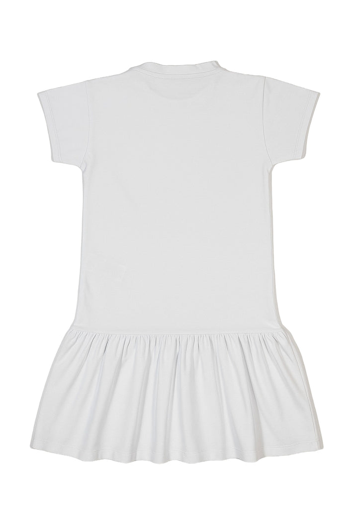 Weißes Kleid für kleines Mädchen