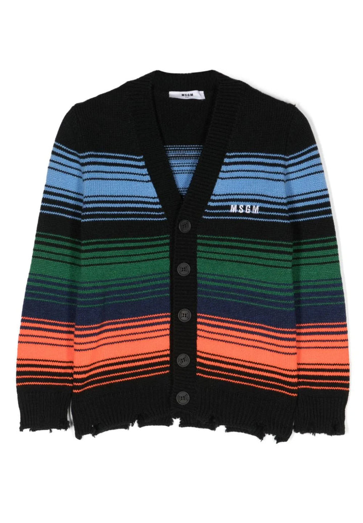 Cardigan multicolore pour enfant