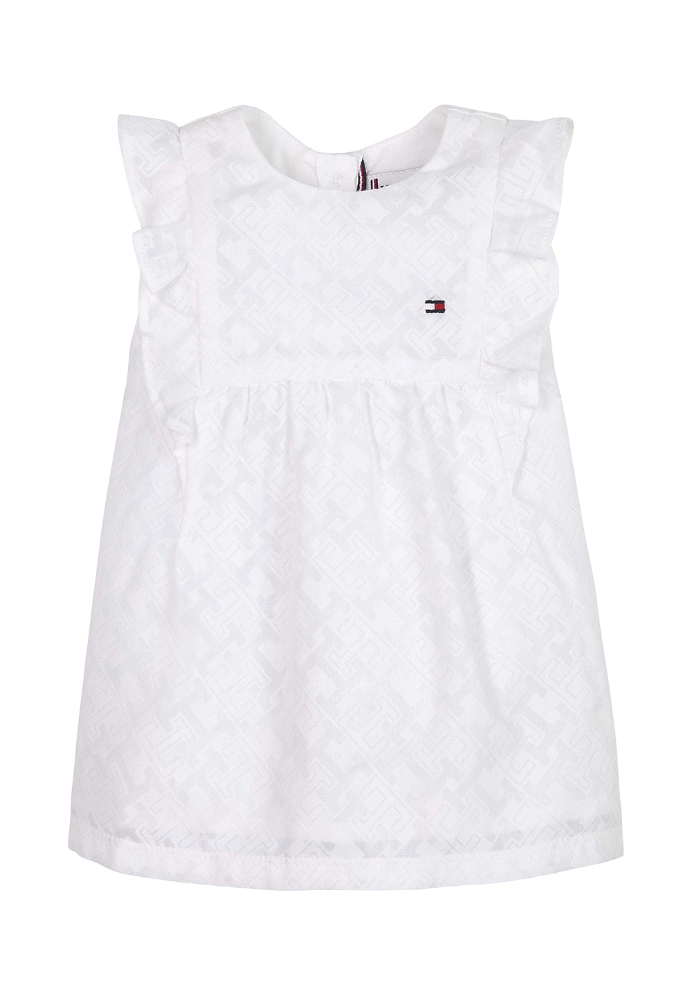 Vestido blanco para bebé niña