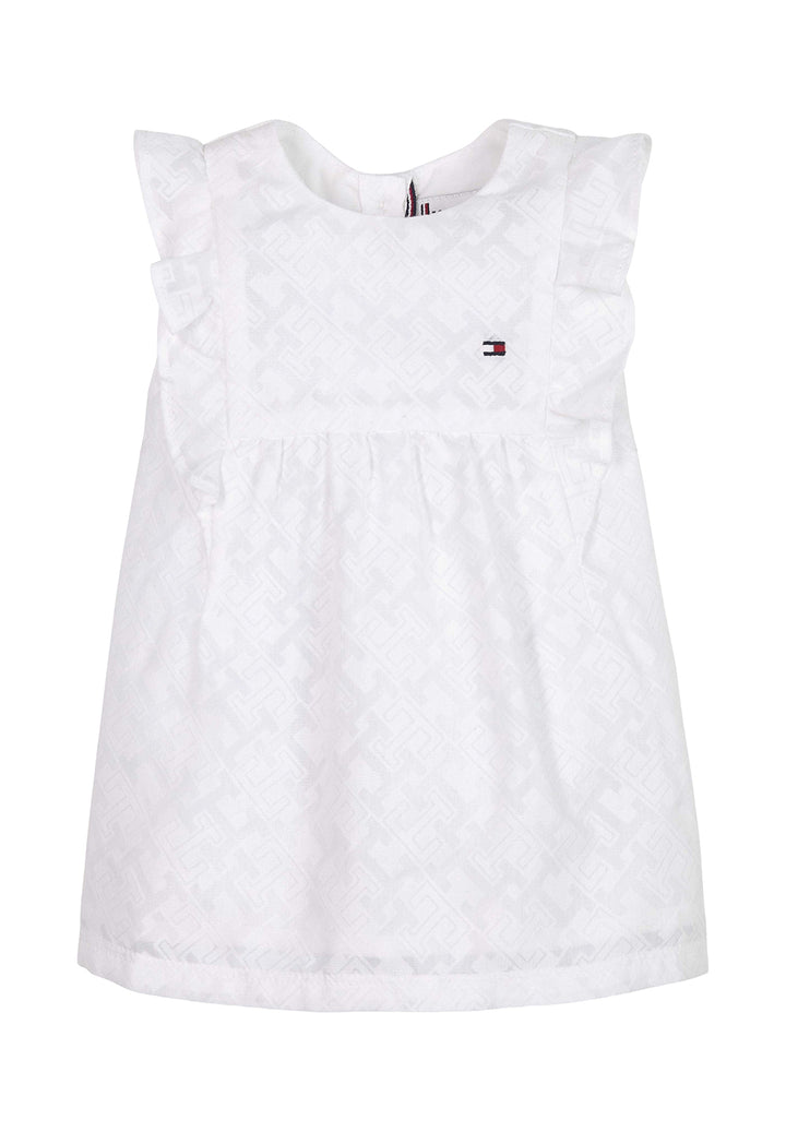 Vestido blanco para bebé niña