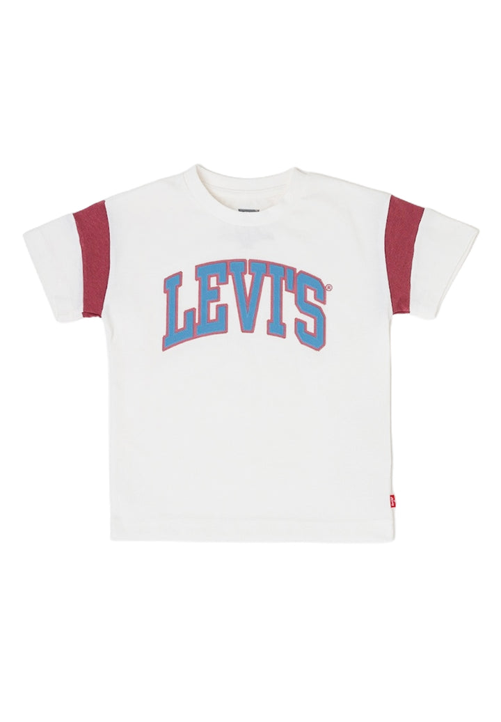 Cremefarbenes T-Shirt für Jungen