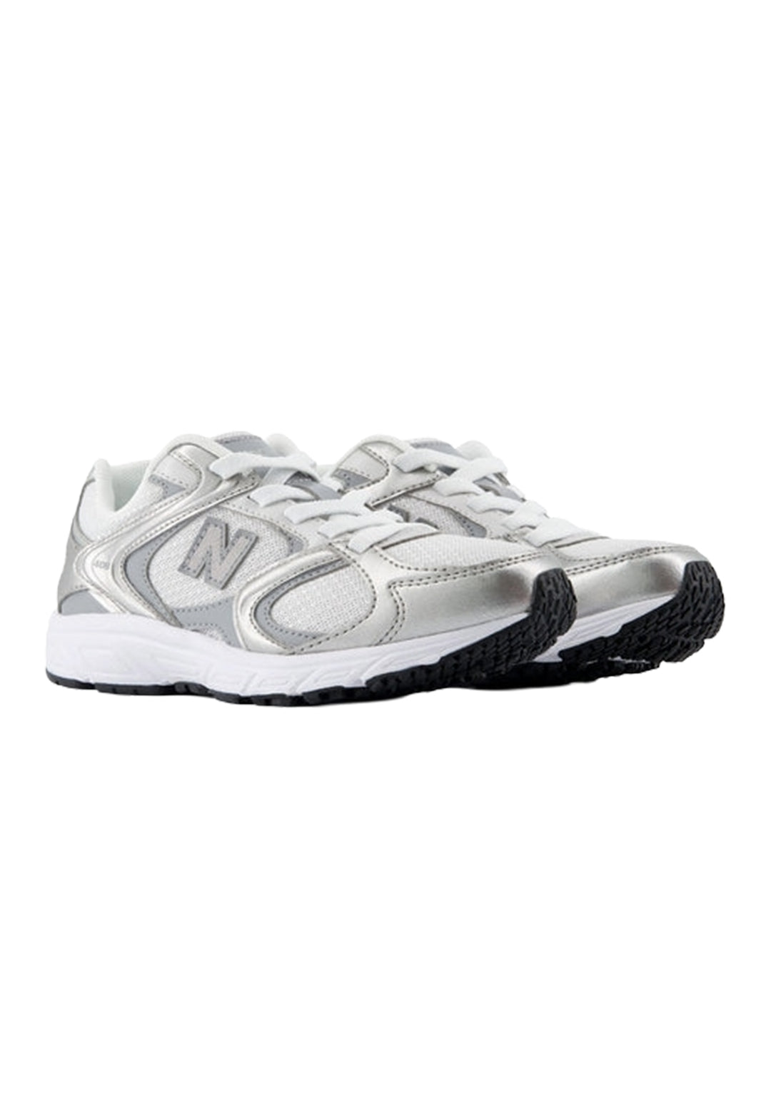 Silberschuhe für Mädchen