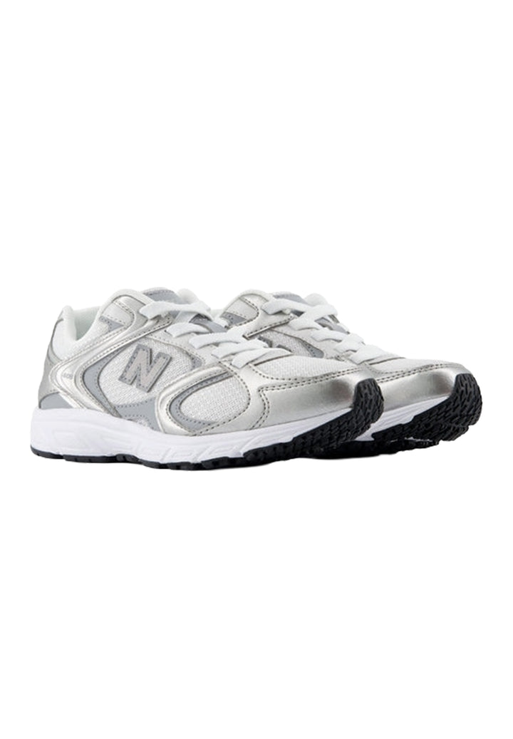 Silberschuhe für Mädchen