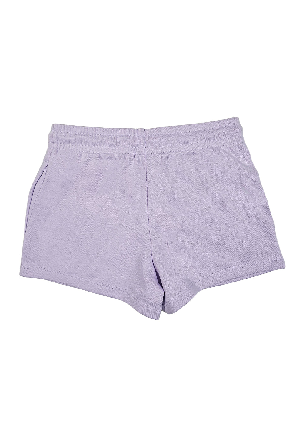 Short lilac sweatshirt for girls