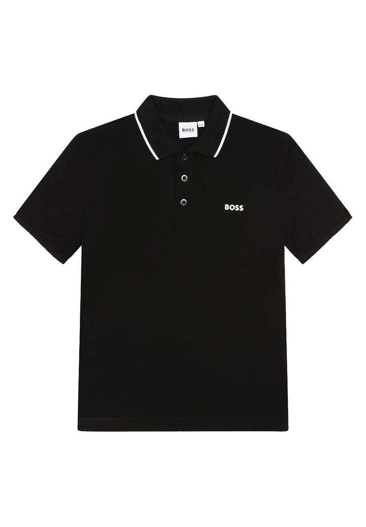 Polo negra para niño