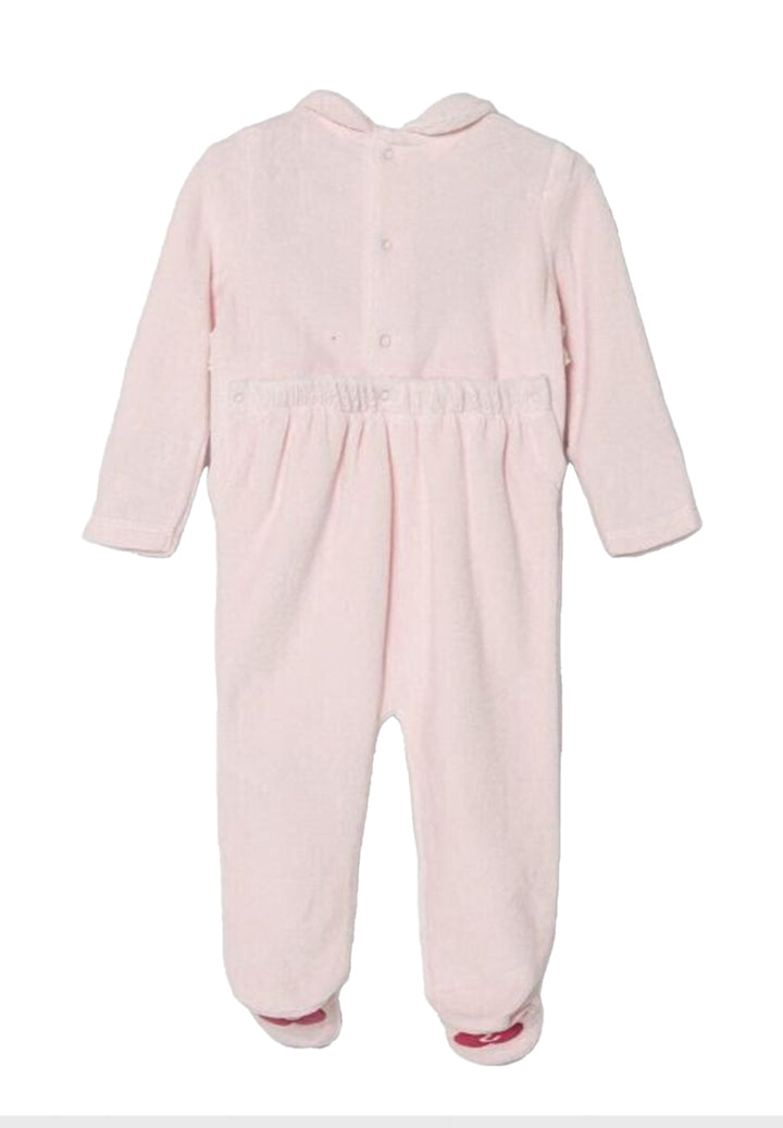 Barboteuse rose pour bébé fille
