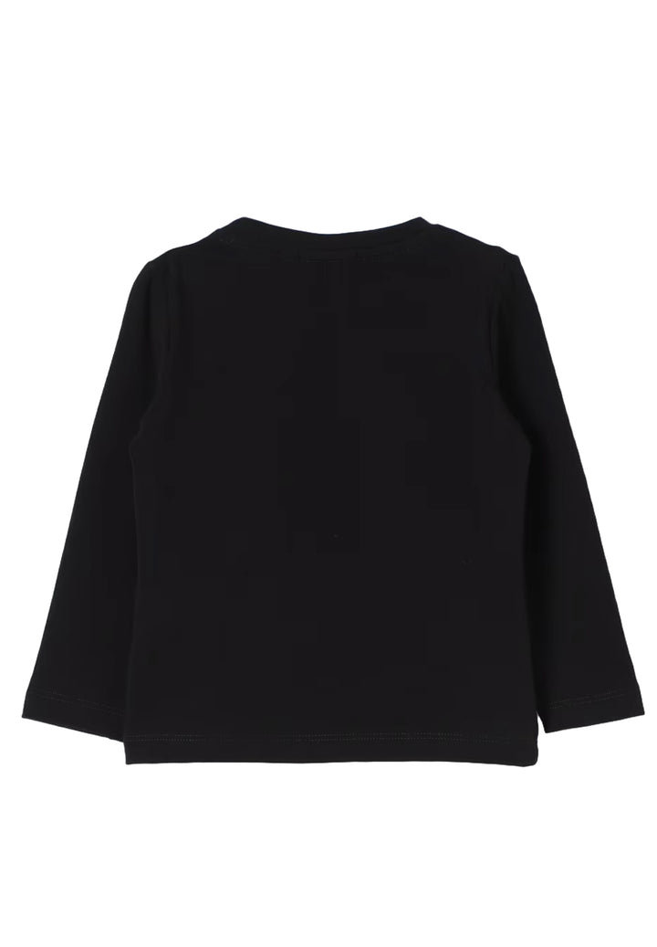 T-shirt noir pour bébé fille