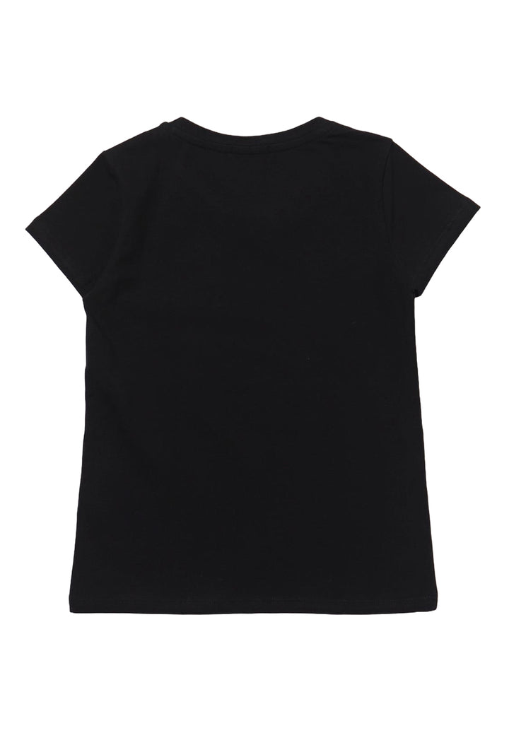 T-shirt noir pour fille