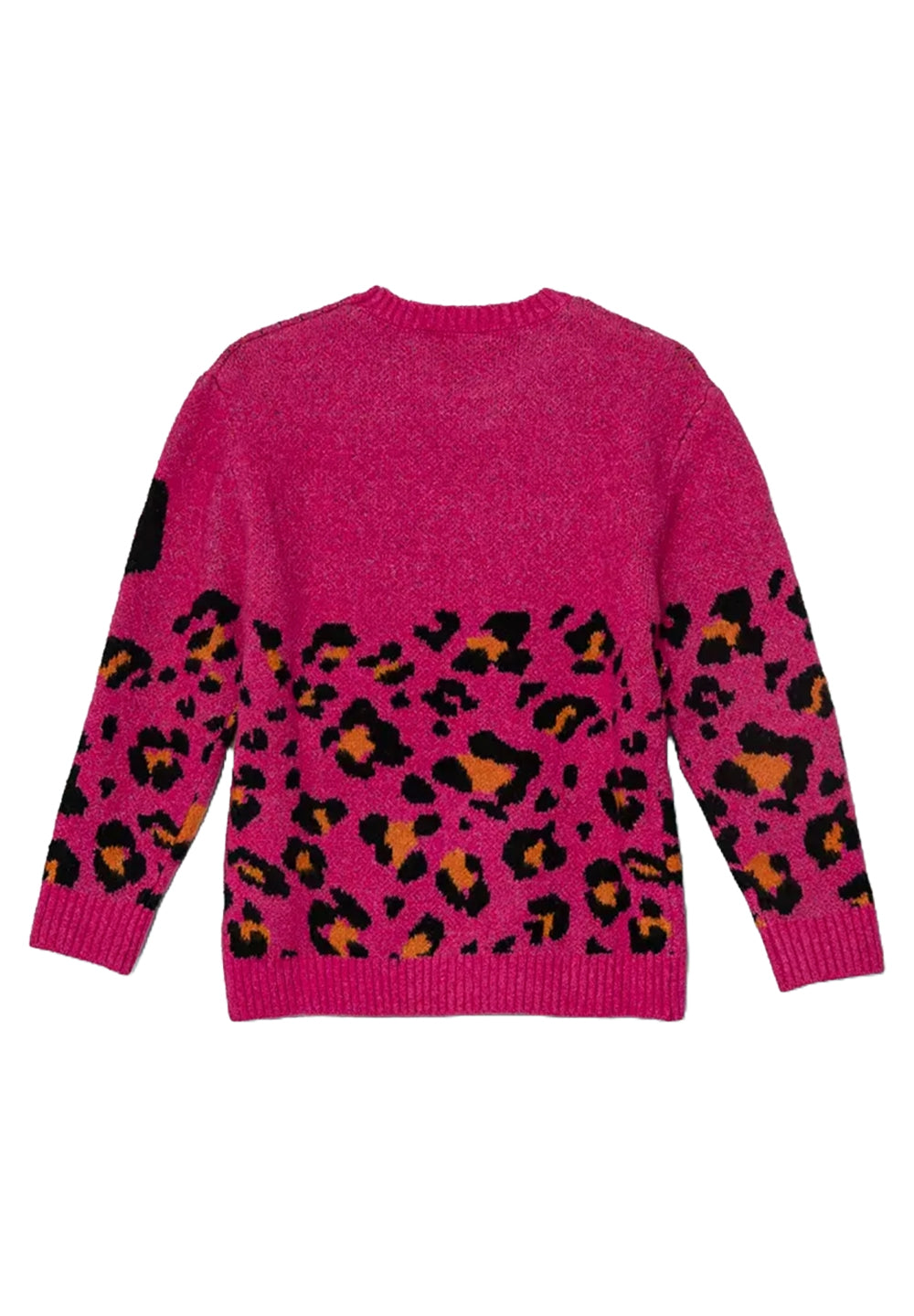 Fuchsia-Pullover für Mädchen