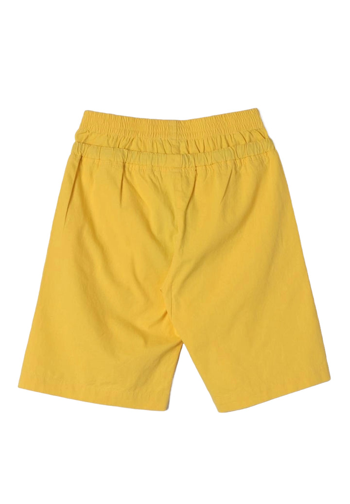Yellow Bermuda shorts for boys