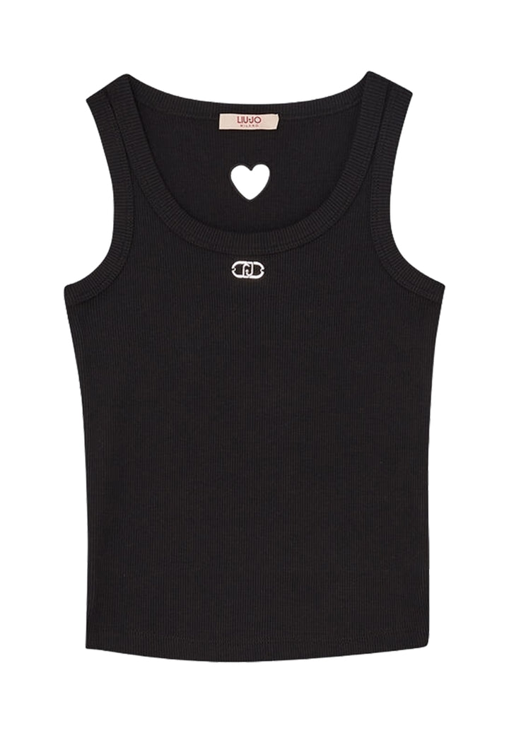 Schwarzes Tanktop für Mädchen