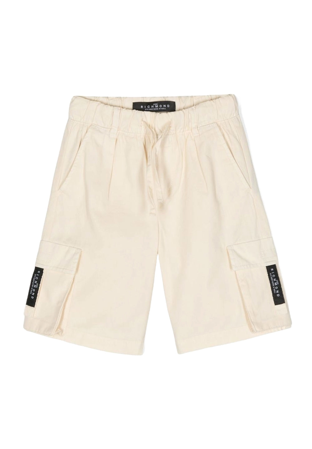 Bermudas beige para niño