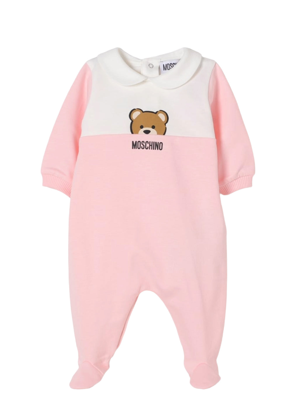 Baby girl's pink onesie