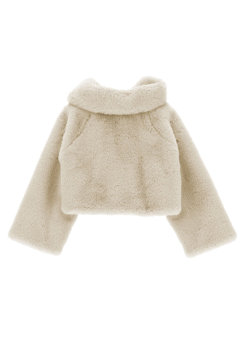 Veste blanche pour bébé fille