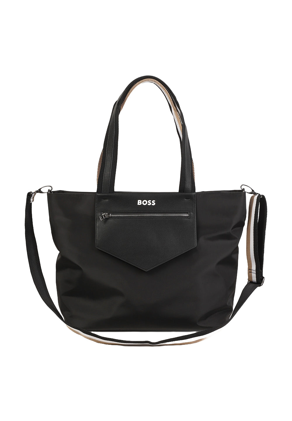 Schwarze Babytasche