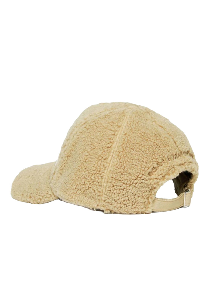 Gorro tipo teddy beige para niño