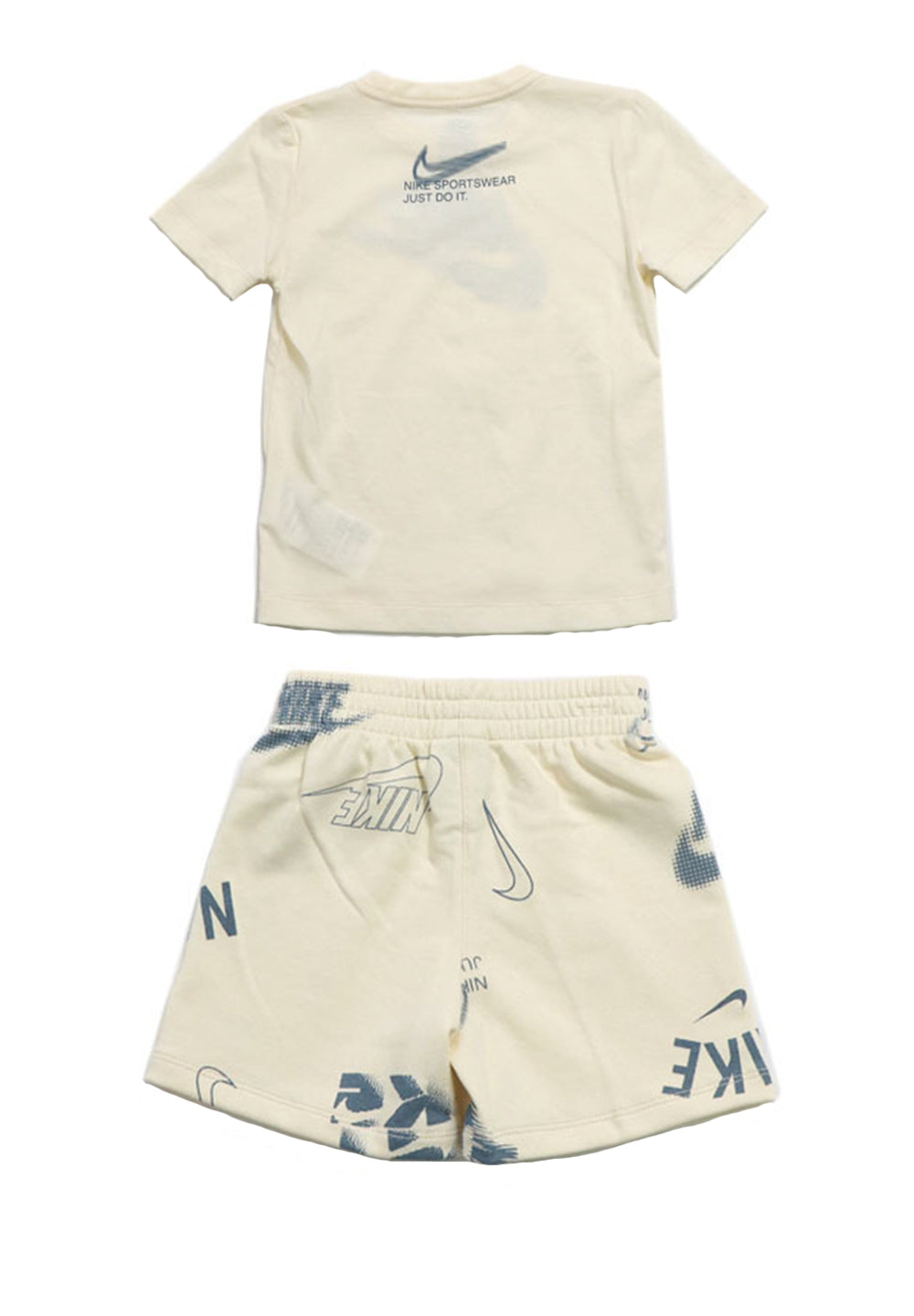 Cream-colored baby outfit
