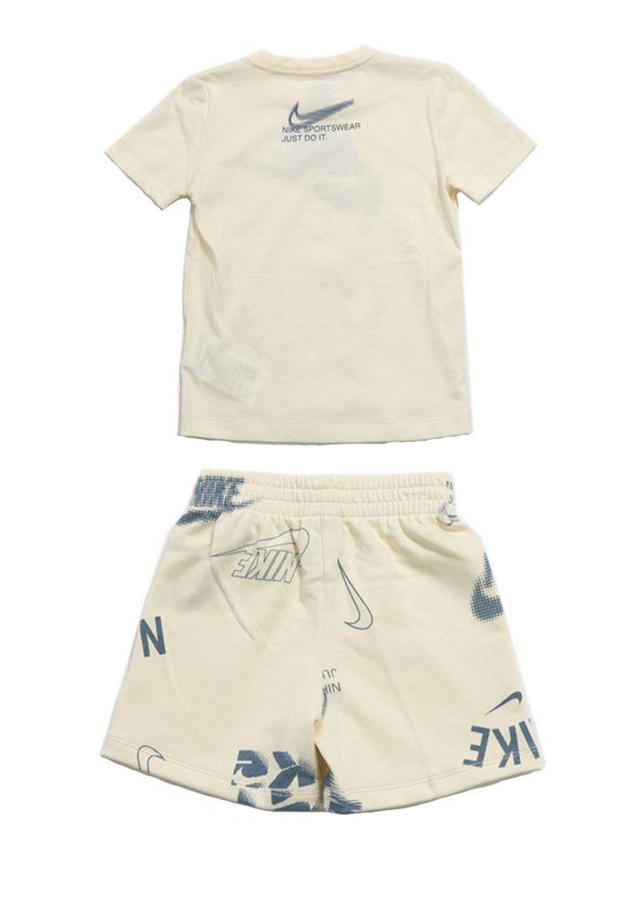 Cream-colored baby outfit