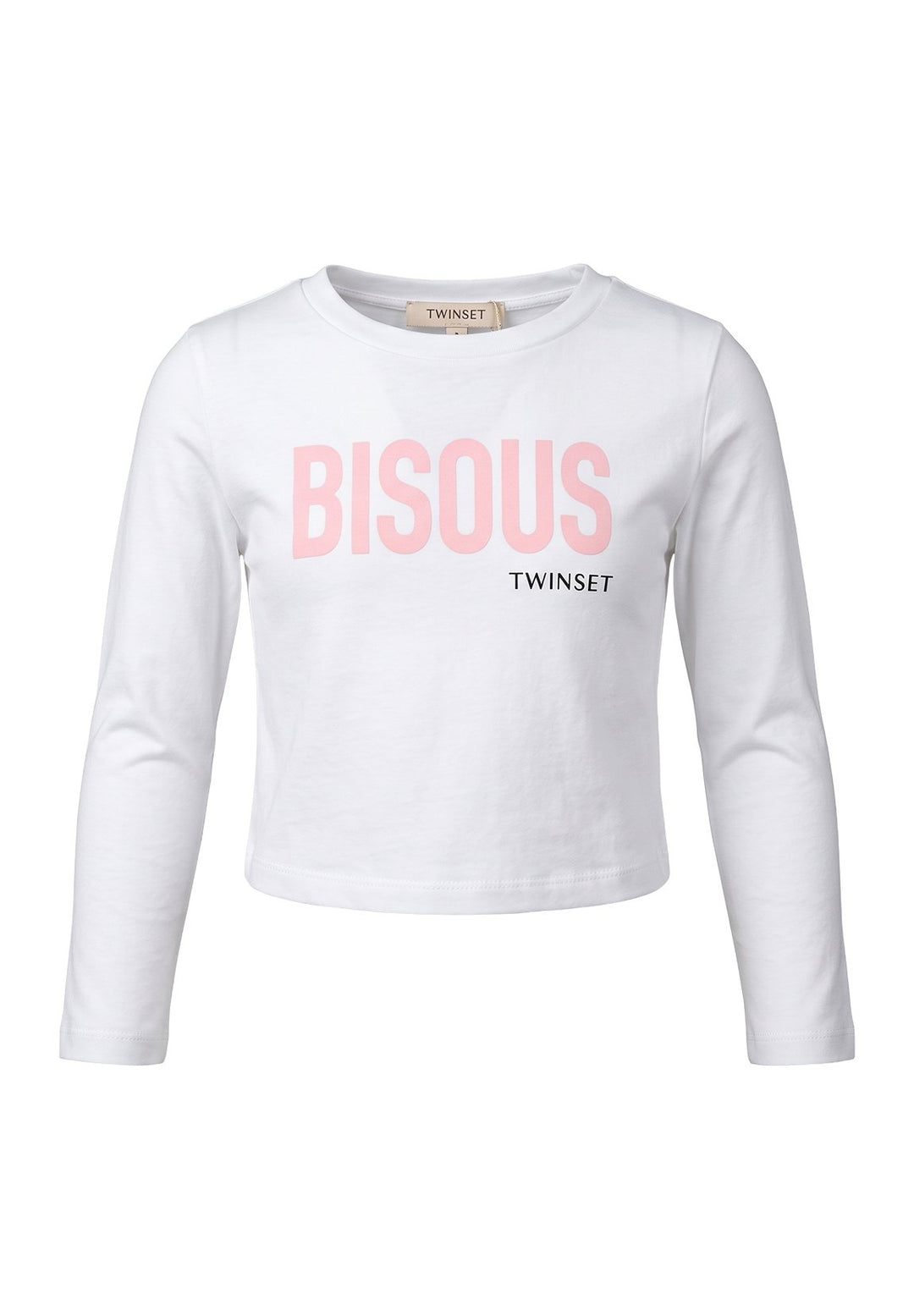 T-shirt bianca per bambina