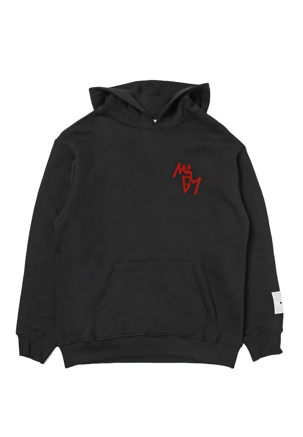 Sweat à capuche noir pour enfants