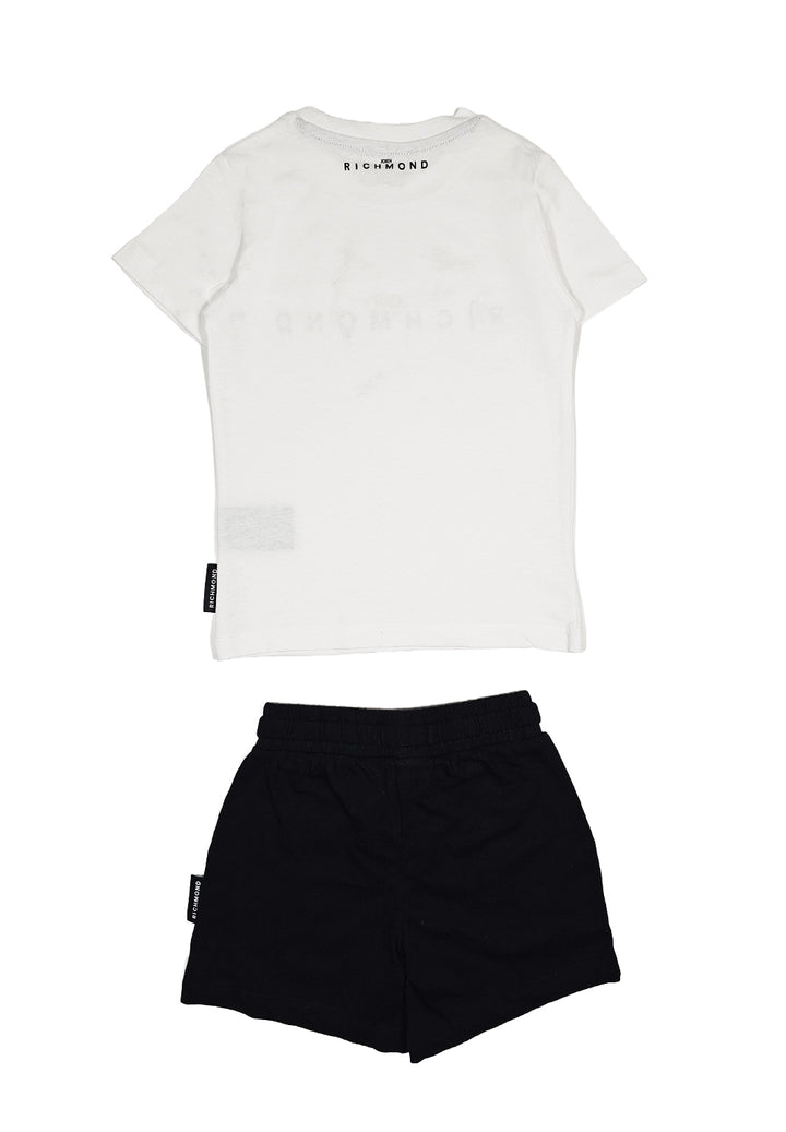 Completo bianco-nero per bambino - Primamoda kids