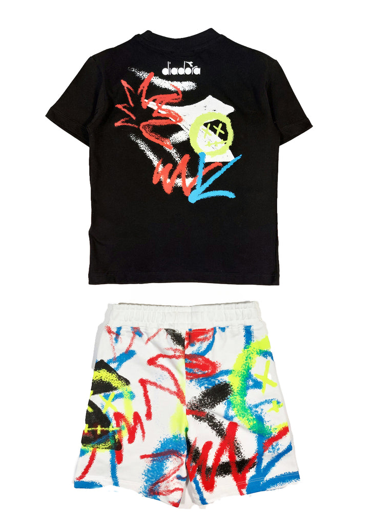 Conjunto en blanco y negro para niño