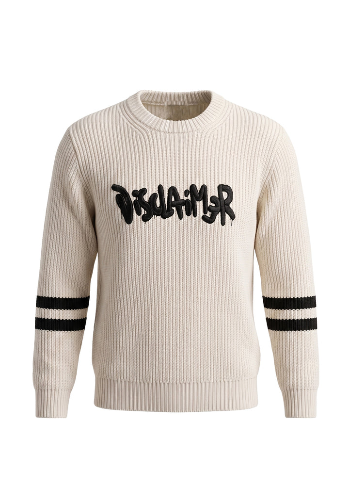 Cream sweater for a child