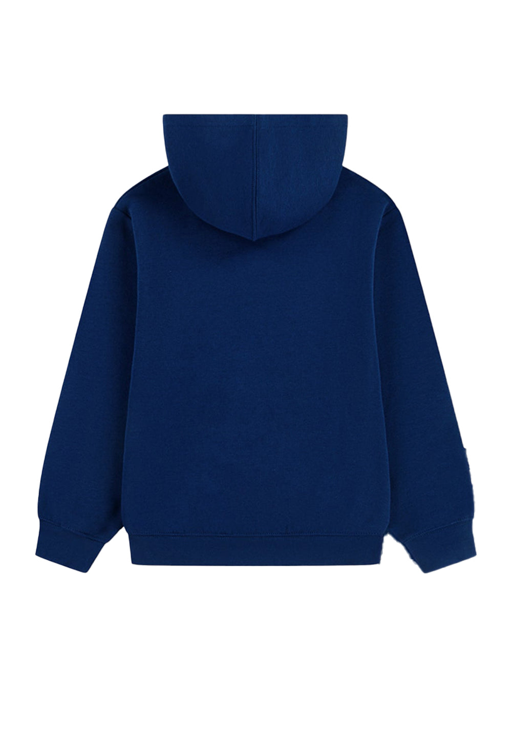 Sudadera con capucha azul para niño