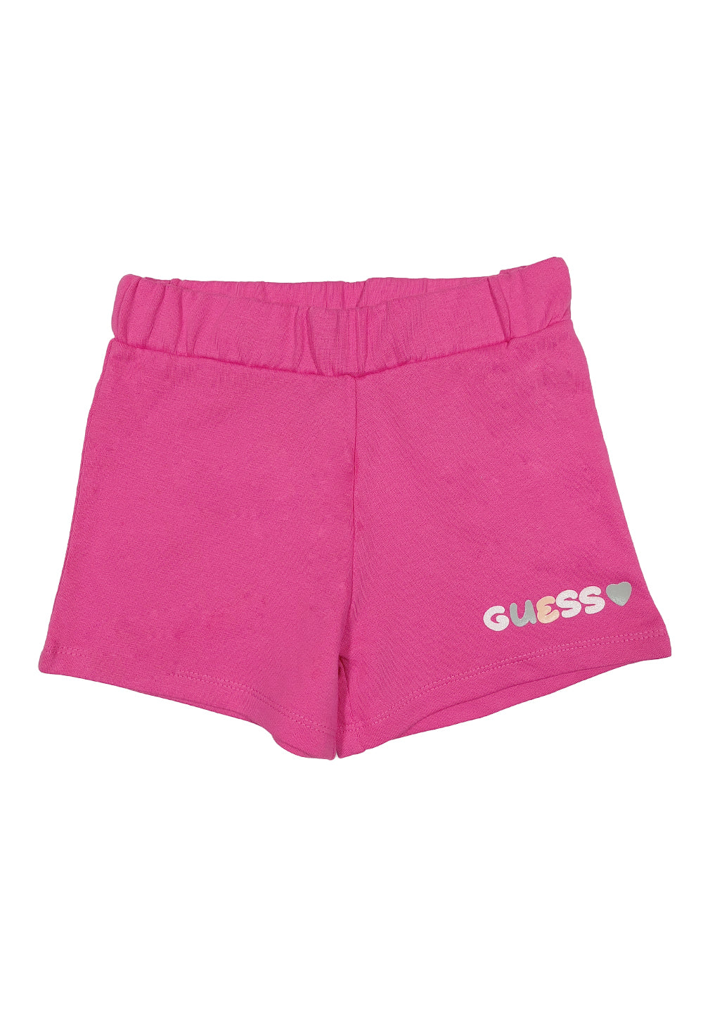 Sudadera corta fucsia para bebé niña