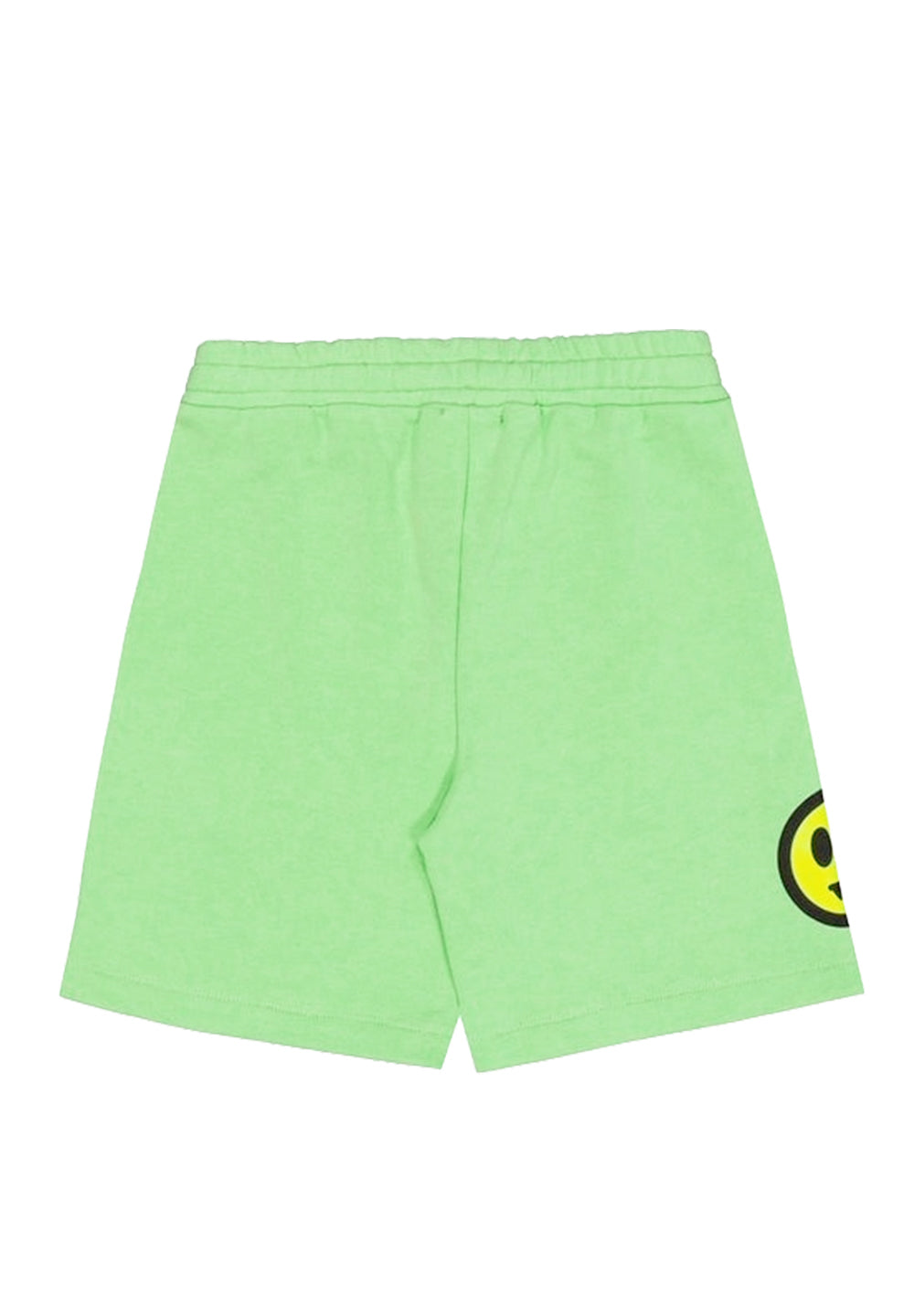 Bermudas de felpa verdes para niño