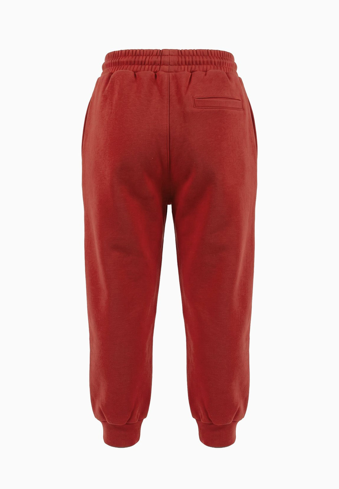 Pantalone felpa rosso unisex