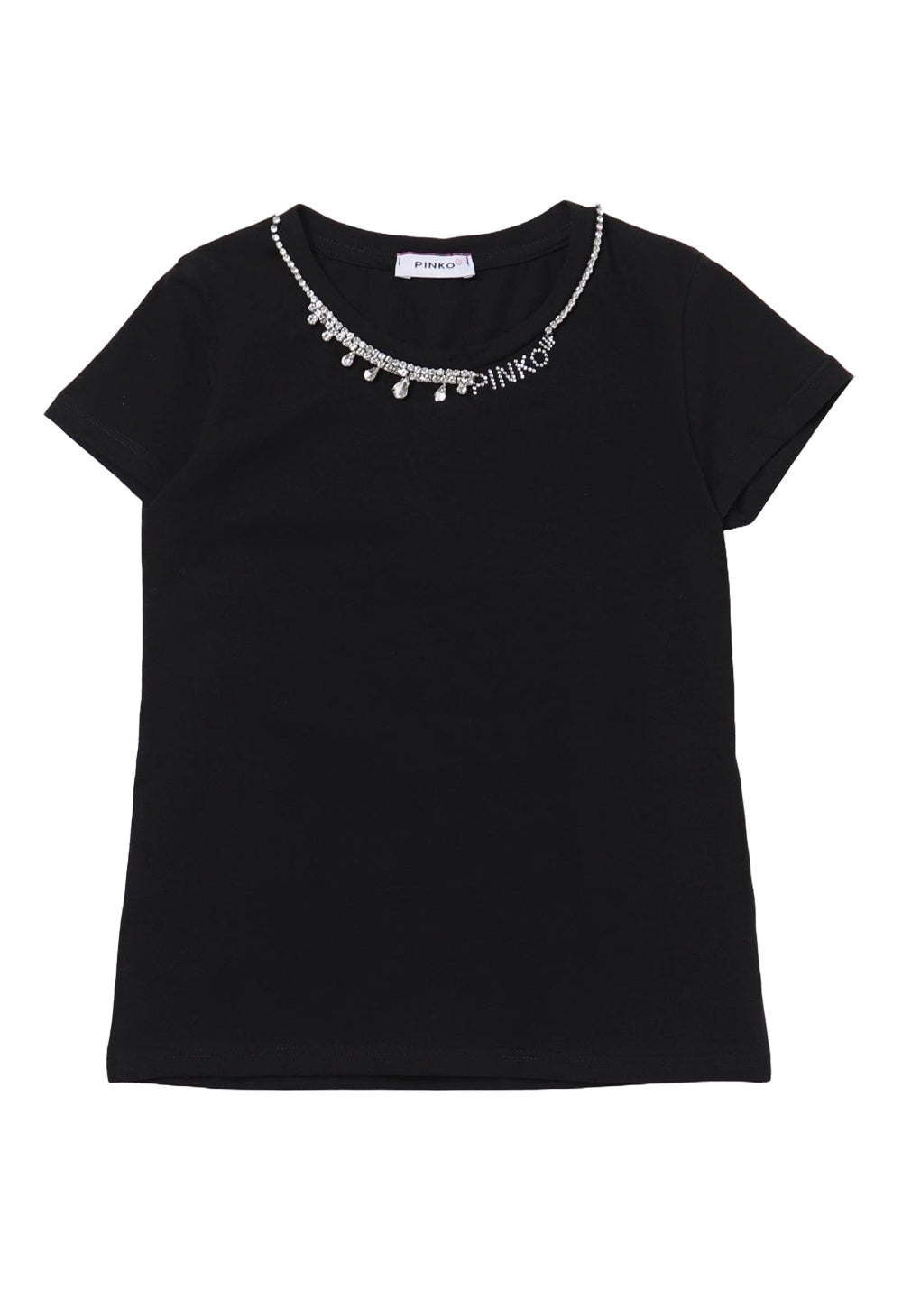 T-shirt noir pour fille