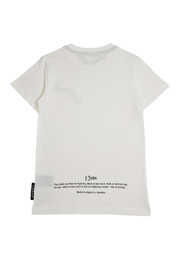 Weißes T-Shirt für Jungen