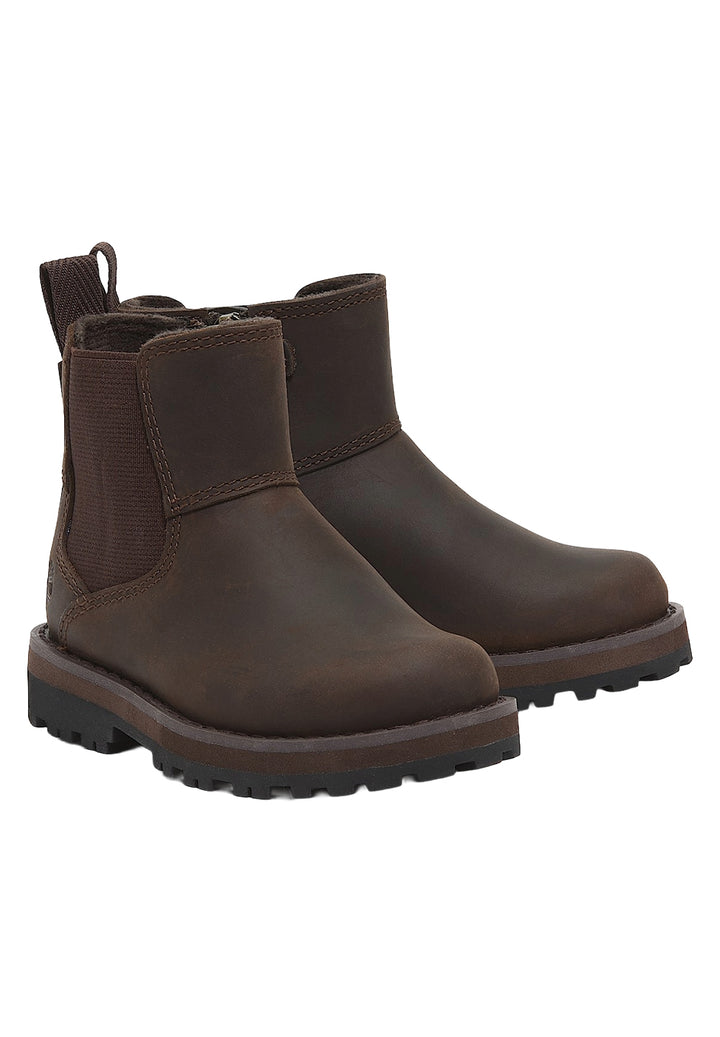 Botines marrones para niño